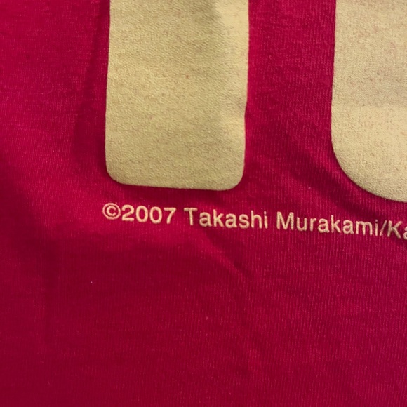 Kanye West Takashi Murakami Glow in the Dark 2007 Tour Graduation Size S RARE - Picture 3 of 5